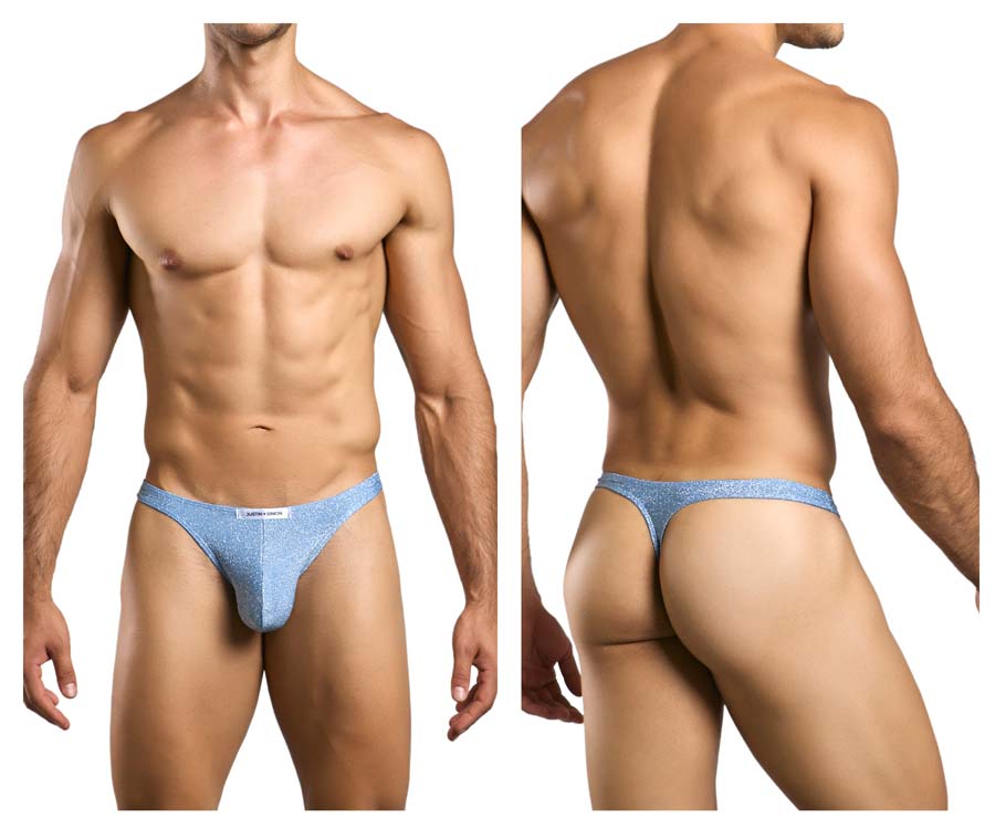 [JUSTIN+SIMON] Classic Thongs Lurex Blue (XSJ03)